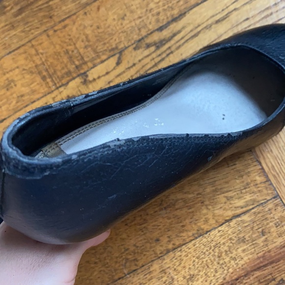 PULL&BEAR black basic high heel platform shoes - Picture 6 of 8